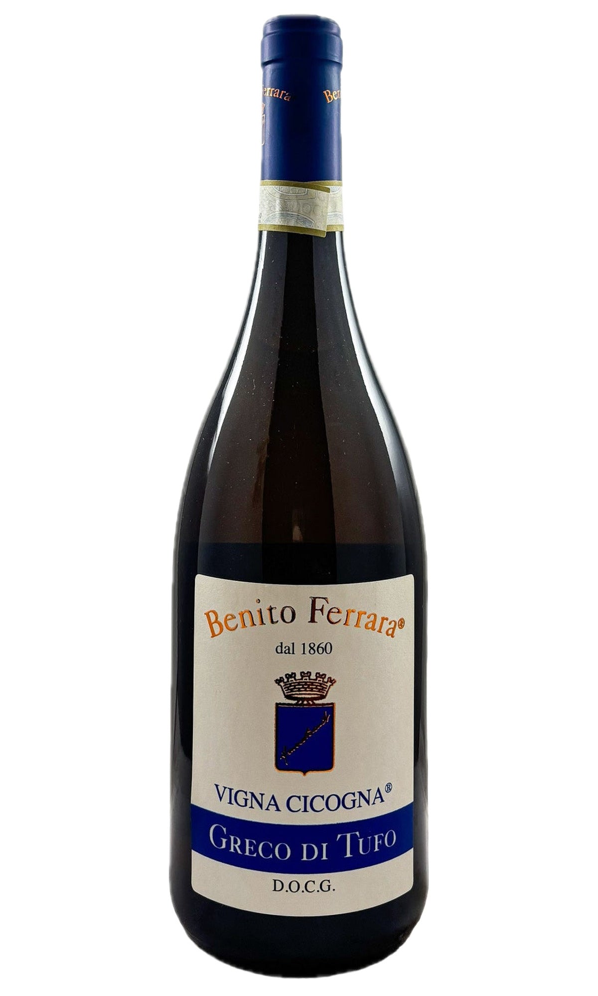 Bottle of Benito Ferrara, Greco di Tufo 'Vigna Cicogna', 2024 - White Wine - Flatiron Wines & Spirits - New York