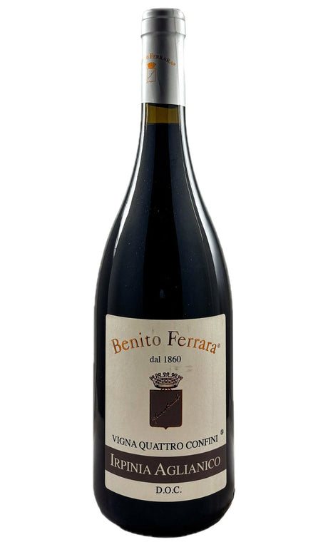 Bottle of Benito Ferrara, Irpinia Aglianico 'Quattro Confini', 2021 - Red Wine - Flatiron Wines & Spirits - New York