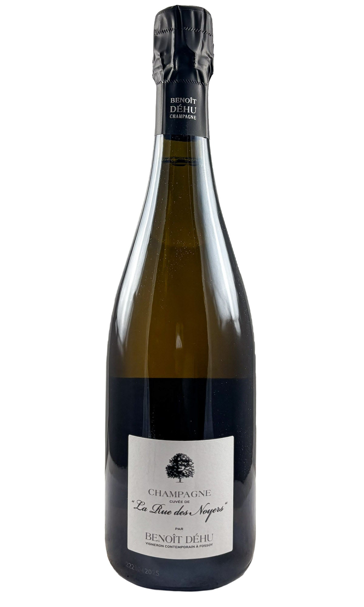 Bottle of Benoit Dehu, Champagne La Rue des Noyers Brut Nature, 2020 - Sparkling Wine - Flatiron Wines & Spirits - New York