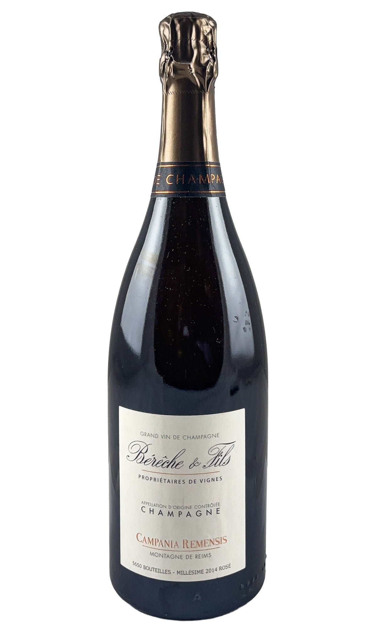 Bottle of Bereche et Fils, Rose Champagne Campania Remensis, 2014 - Sparkling Wine - Flatiron Wines & Spirits - New York