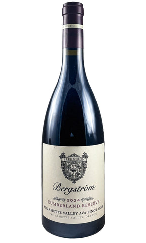 Bottle of Bergstrom, Cumberland Reserve Pinot Noir Willamette Valley, 2024 - Red Wine - Flatiron Wines & Spirits - New York