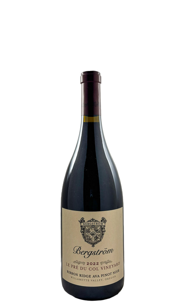 Bottle of Bergstrom, Le Pre Du Col Pinot Noir Ribbon Ridge, 2022 - Red Wine - Flatiron Wines & Spirits - New York