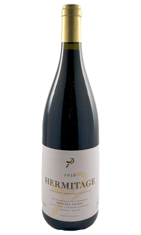 Bottle of Bernard Faurie, Hermitage Bessard/Meal, 2016 - Red Wine - Flatiron Wines & Spirits - New York