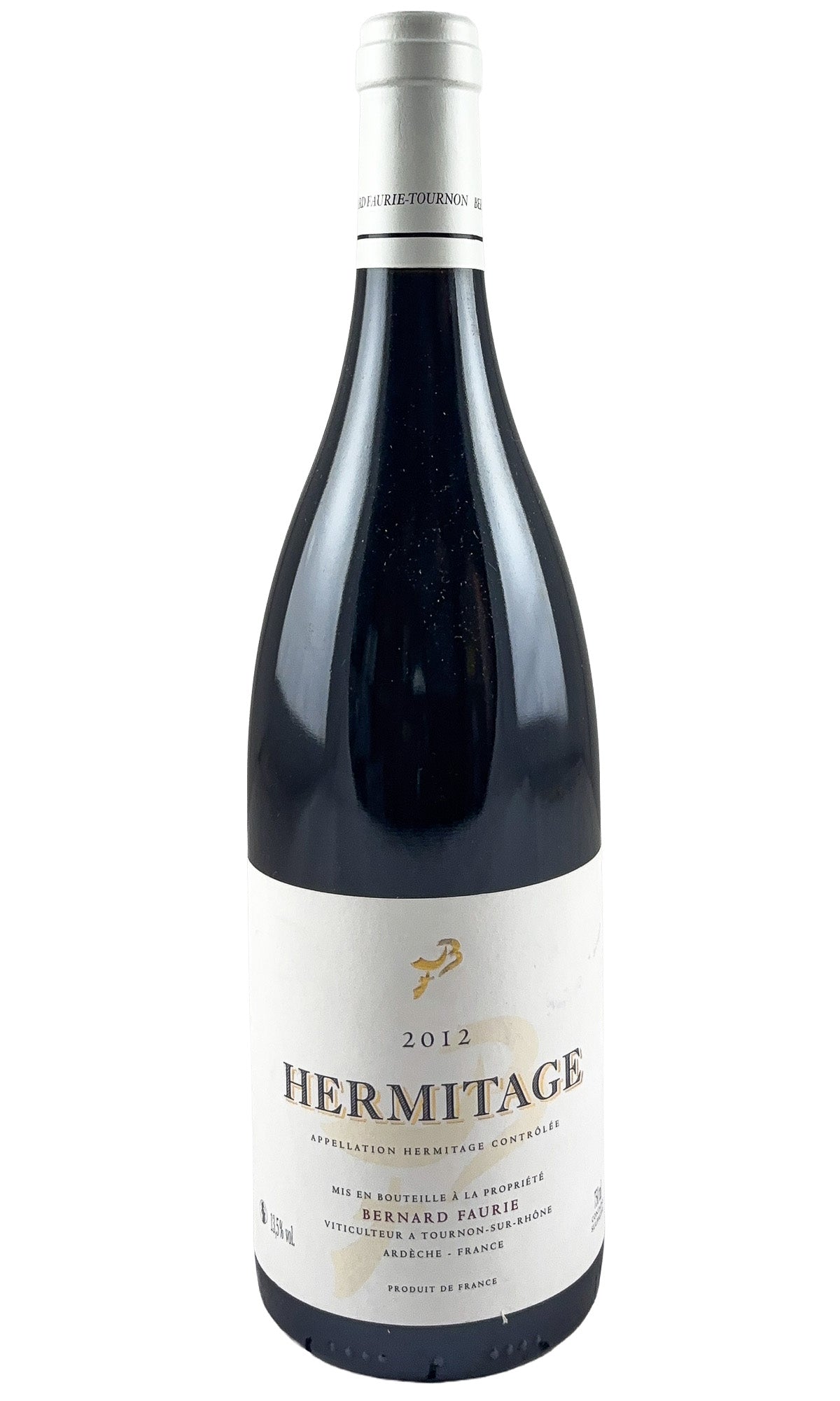 Bottle of Bernard Faurie, Hermitage Greffieux-Bessards, 2012 - Red Wine - Flatiron Wines & Spirits - New York