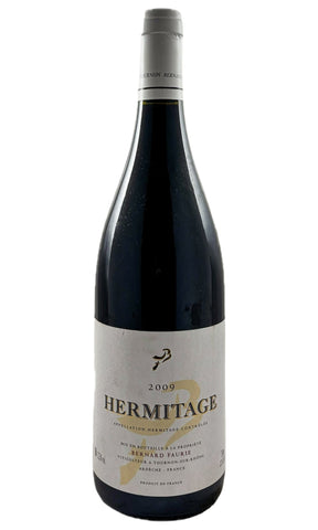 Bottle of Bernard Faurie, Hermitage Greffieux-Bessards (Cream Capsule), 2009 - Red Wine - Flatiron Wines & Spirits - New York