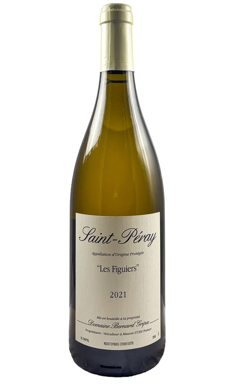 Bottle of Bernard Gripa, Saint Peray "Les Figuiers" Blanc, 2021 - White Wine - Flatiron Wines & Spirits - New York
