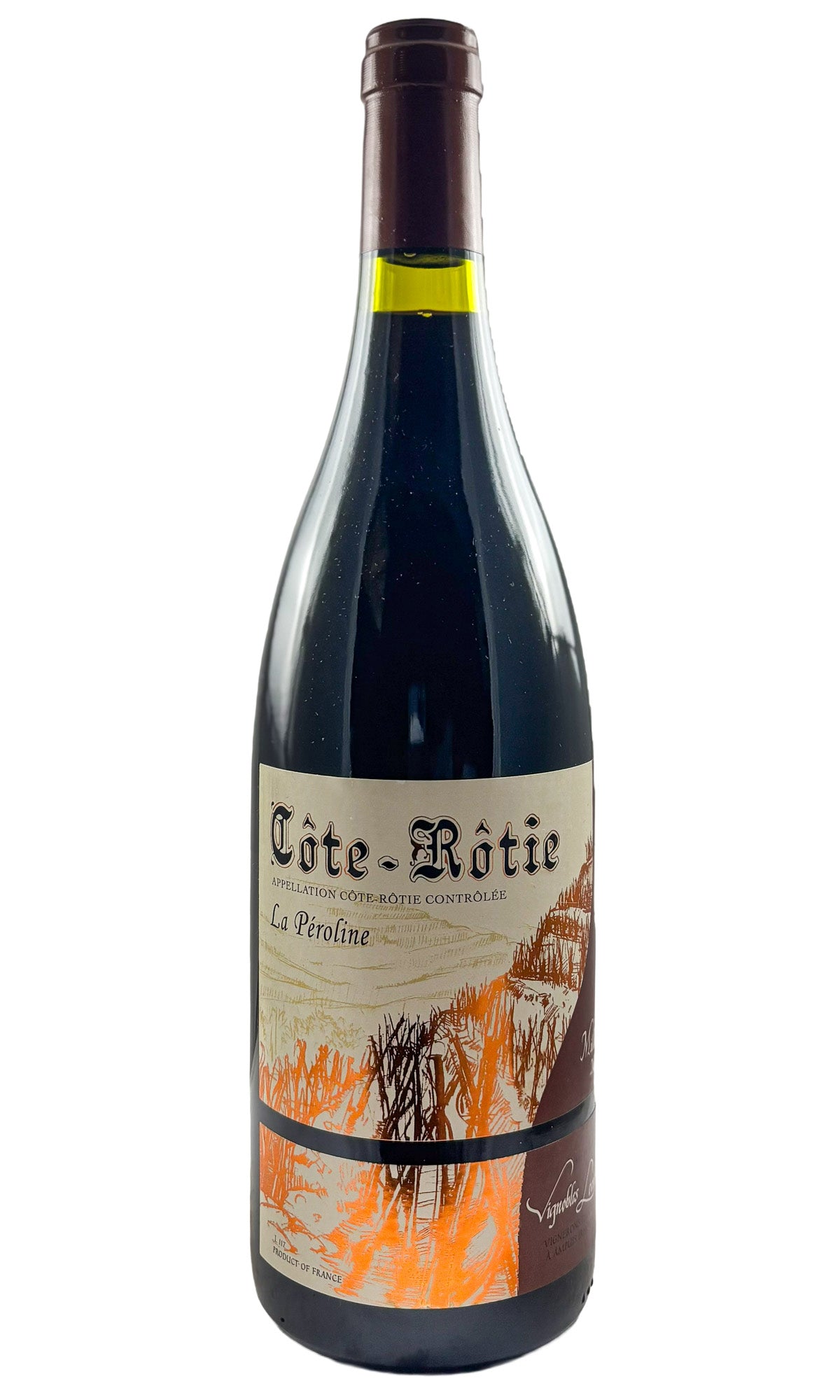 Bottle of Bernard Levet, Cote-Rotie 'La Peroline', 2016 - Red Wine - Flatiron Wines & Spirits - New York