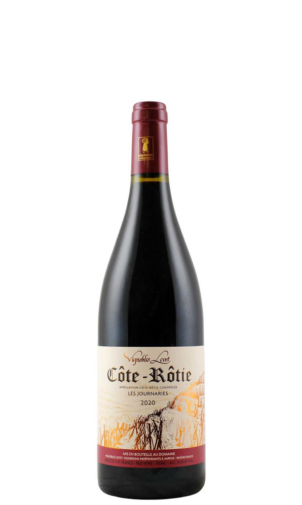 Bottle of Bernard Levet, Cote-Rotie Les Journaries, 2020 - Red Wine - Flatiron Wines & Spirits - New York