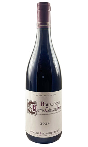 Bottle of Berthaut-Gerbet, Bourgogne Hautes Cotes de Nuits, 2024 - Red Wine - Flatiron Wines & Spirits - New York