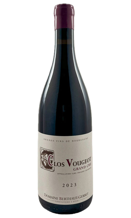 Bottle of Berthaut-Gerbet, Clos de Vougeot Grand Cru, 2023 - Red Wine - Flatiron Wines & Spirits - New York