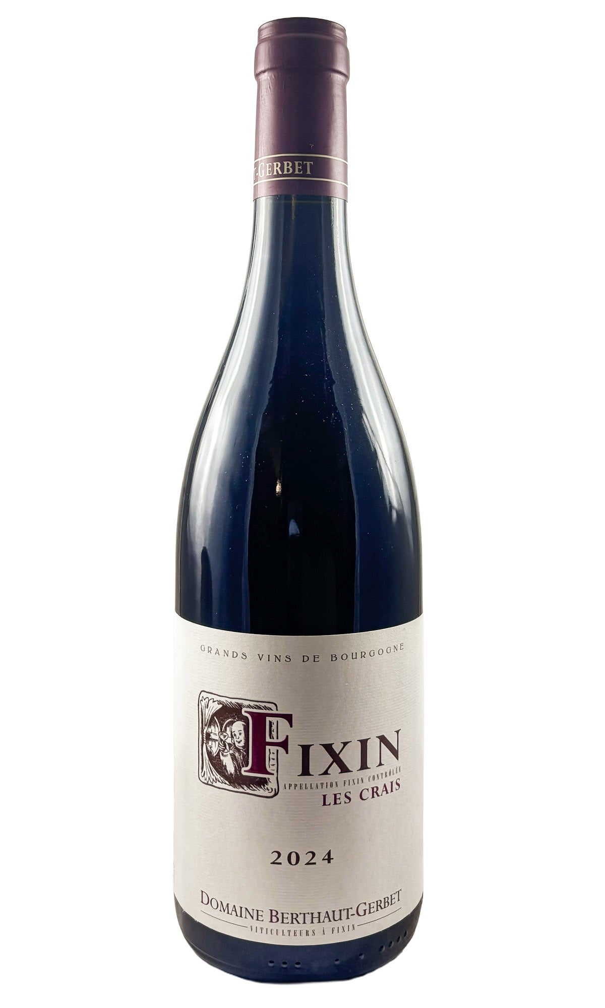 Bottle of Berthaut-Gerbet, Fixin 'les Crais', 2024 - Red Wine - Flatiron Wines & Spirits - New York