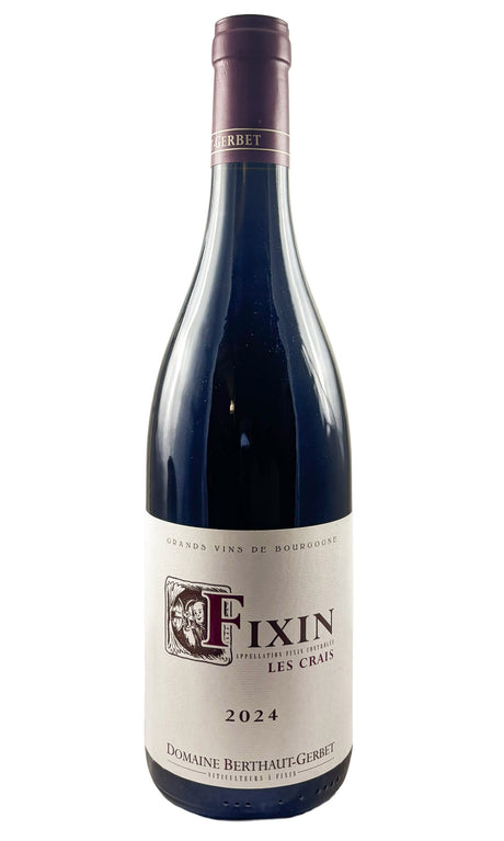 Bottle of Berthaut-Gerbet, Fixin 'les Crais', 2024 - Red Wine - Flatiron Wines & Spirits - New York