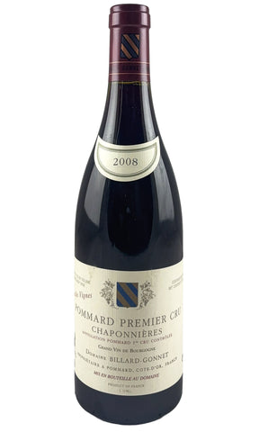 Bottle of Billard-Gonnet, Pommard 1er Chapponnieres Vieilles Vignes, 2008 - Red Wine - Flatiron Wines & Spirits - New York