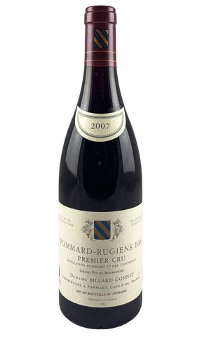 Bottle of Billard-Gonnet, Pommard 1er Les Rugiens - Bas, 2007 - Red Wine - Flatiron Wines & Spirits - New York