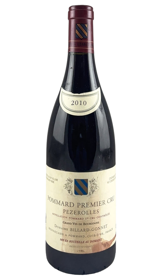 Bottle of Billard-Gonnet, Pommard 1er Pezerolles, 2010 - Red Wine - Flatiron Wines & Spirits - New York