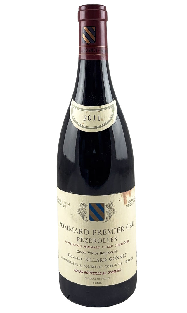 Bottle of Billard-Gonnet, Pommard 1er Pezerolles, 2011 - Red Wine - Flatiron Wines & Spirits - New York