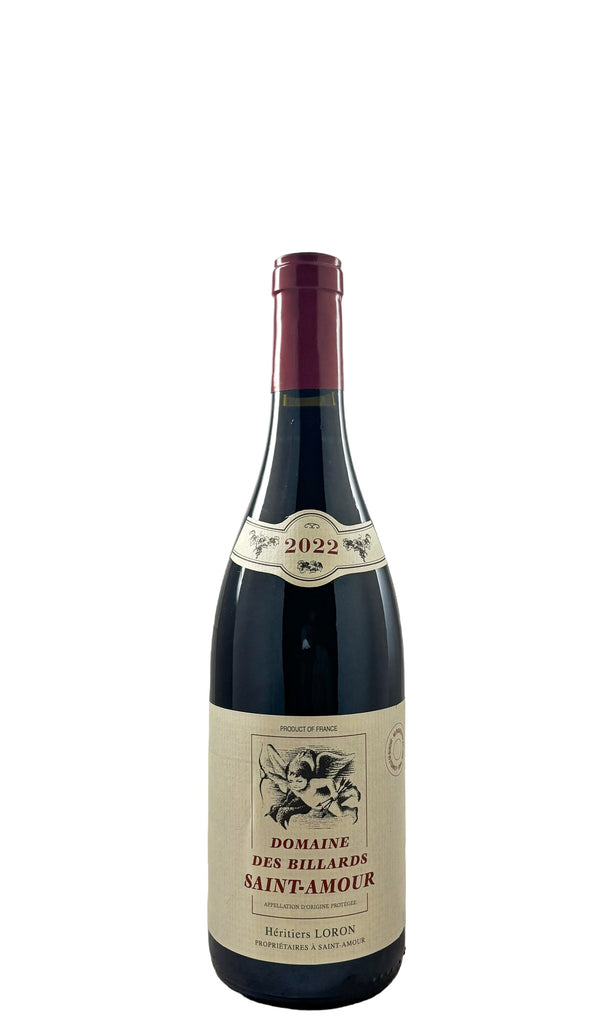 Bottle of Billards (Barbet), Saint-Amour, 2022 - Red Wine - Flatiron Wines & Spirits - New York