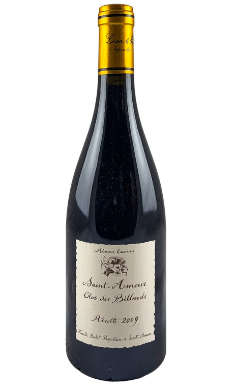 Bottle of Billards (Barbet), Saint-Amour Reserve, 2009 - Red Wine - Flatiron Wines & Spirits - New York