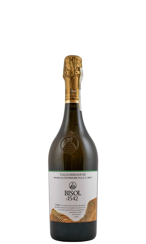 Bottle of Bisol, Prosecco di Valdobbiadene Superiore Brut “Crede”, 2022 - Sparkling Wine - Flatiron Wines & Spirits - New York