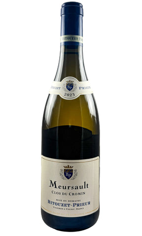 Bottle of Bitouzet-Prieur, Meursault Clos du Cromin, 2023 - White Wine - Flatiron Wines & Spirits - New York