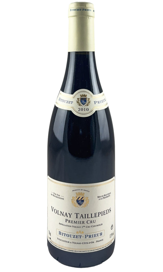 Bottle of Bitouzet-Prieur, Volnay 1er Cru Taillepieds, 2010 - Red Wine - Flatiron Wines & Spirits - New York