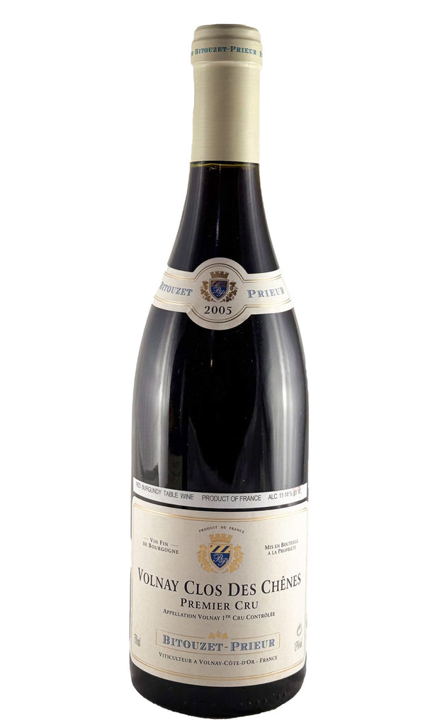 Bottle of Bitouzet-Prieur, Volnay Clos des Chenes, 2005 - Red Wine - Flatiron Wines & Spirits - New York