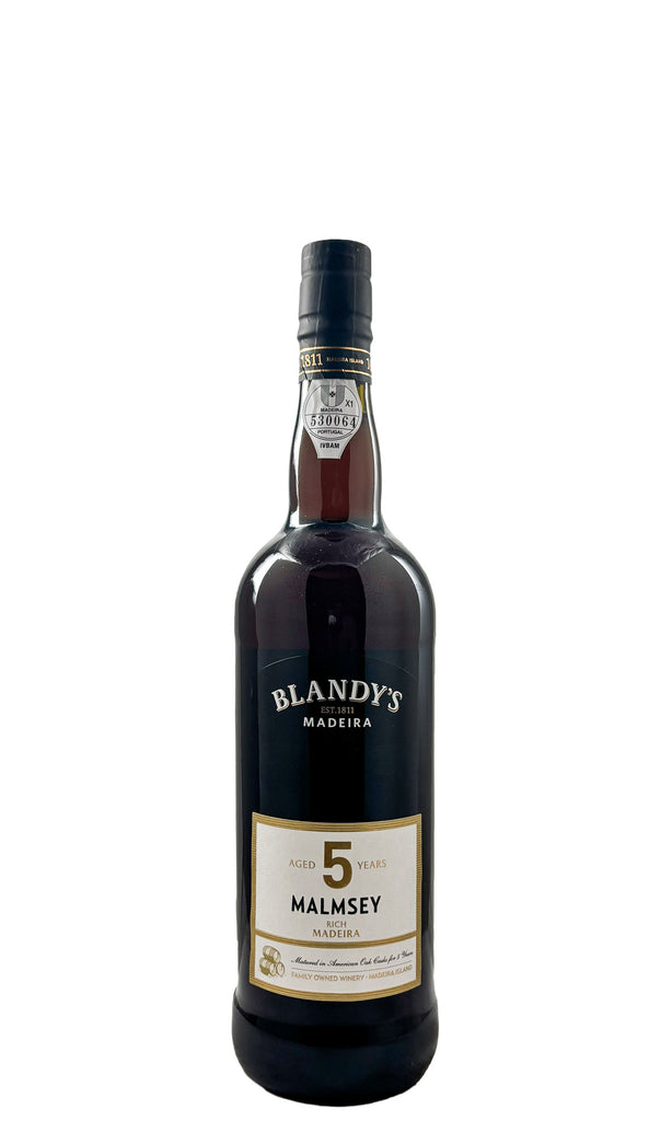 Bottle of Blandy's, 5 Year Old Rich Malmsey Madeira, NV - Dessert Wine - Flatiron Wines & Spirits - New York