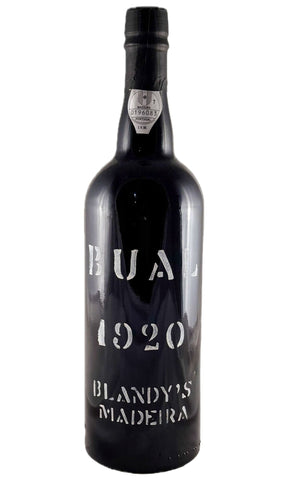 Bottle of Blandy's, Bual 1920 Madeira, 1920 - Fortified Wine - Flatiron Wines & Spirits - New York