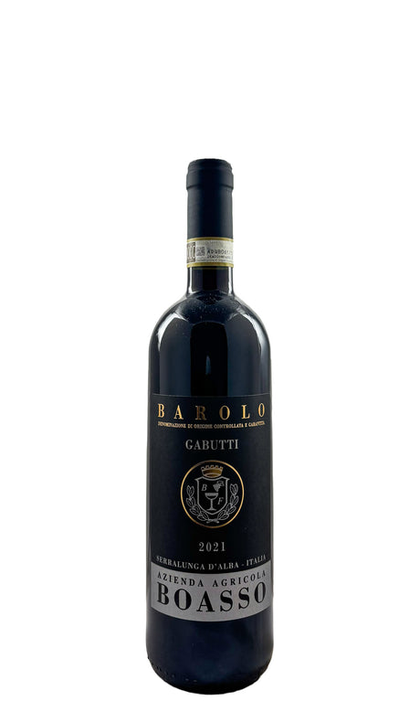 Bottle of Boasso, Barolo "Gabutti", 2021 - Red Wine - Flatiron Wines & Spirits - New York