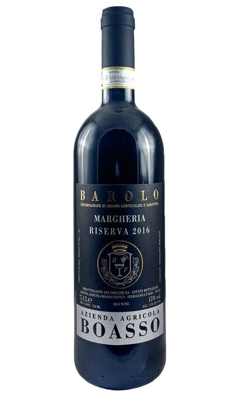 Bottle of Boasso, Barolo Riserva "Margheria", 2016 - Red Wine - Flatiron Wines & Spirits - New York