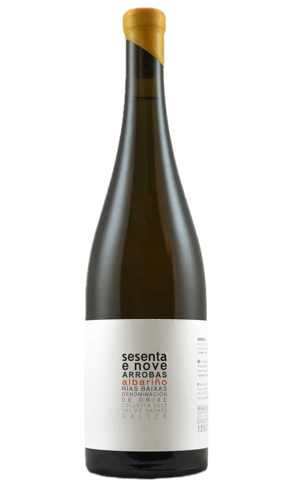 Bottle of Bodegas Albamar, Rias Baixas Albarino '69 Arrobas', 2022 - White Wine - Flatiron Wines & Spirits - New York