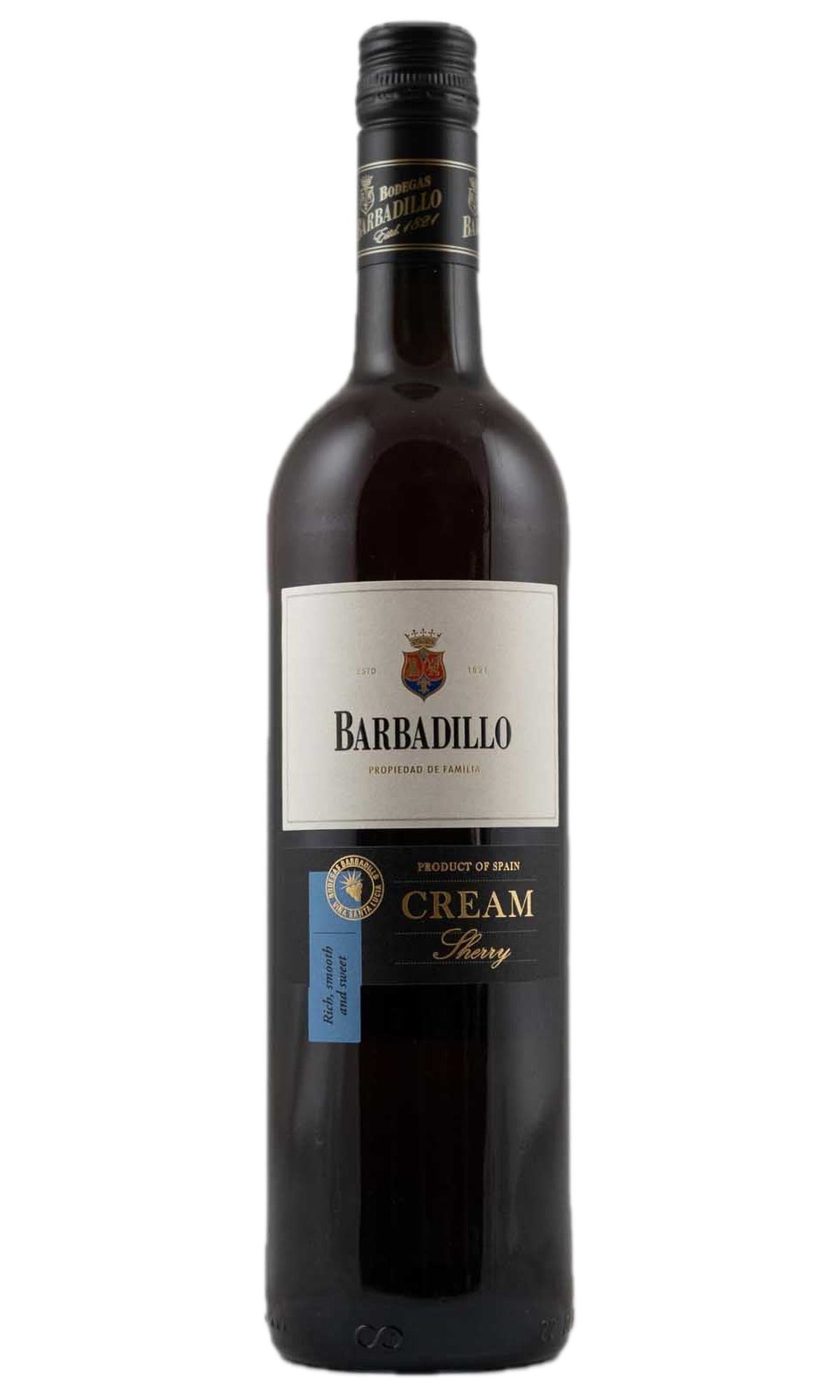 Bottle of Bodegas Barbadillo, Cream Sherry, NV - Fortified Wine - Flatiron Wines & Spirits - New York