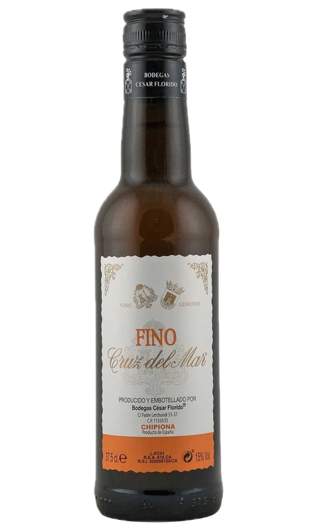 Bottle of Bodegas Cesar Florido, Cruz del Mar Fino, NV (375mL) - Fortified Wine - Flatiron Wines & Spirits - New York