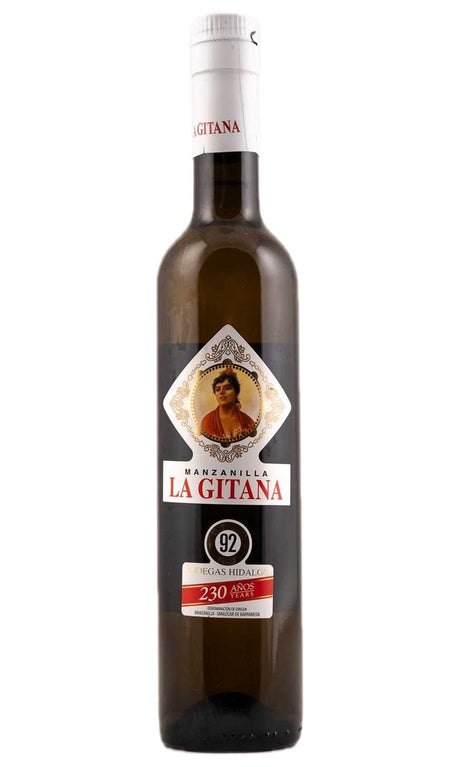 Bottle of Bodegas Hidalgo La Gitana, Manzanilla Sherry, NV (375ml) - Fortified Wine - Flatiron Wines & Spirits - New York