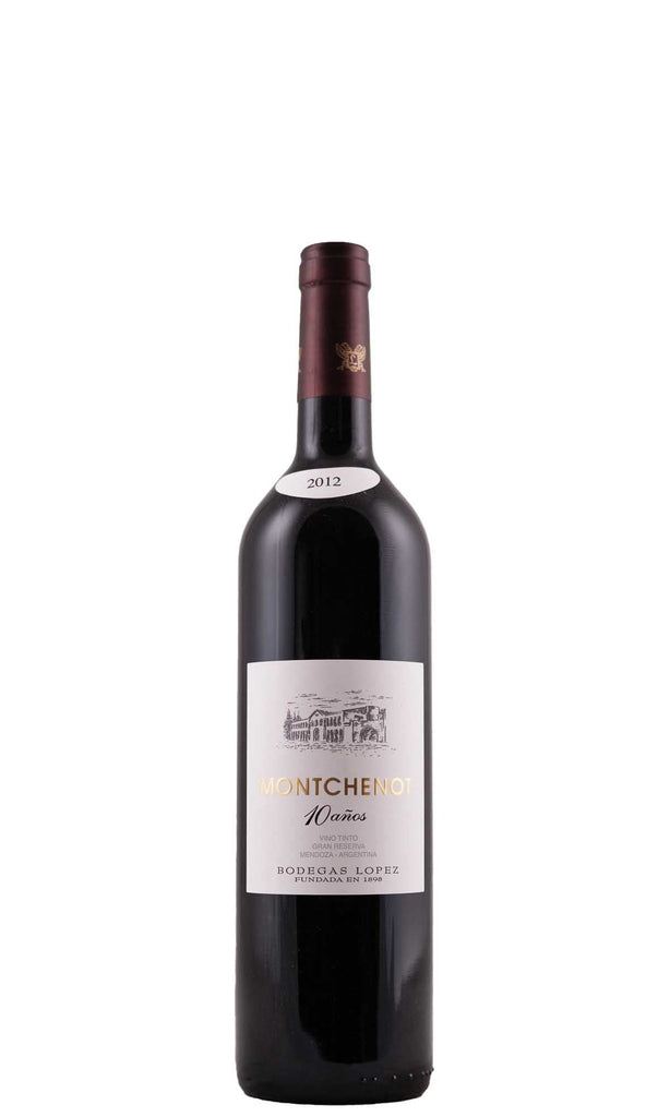 Bottle of Bodegas Lopez, Montchenot 10 Anos Vino Tinto, 2012 - Red Wine - Flatiron Wines & Spirits - New York
