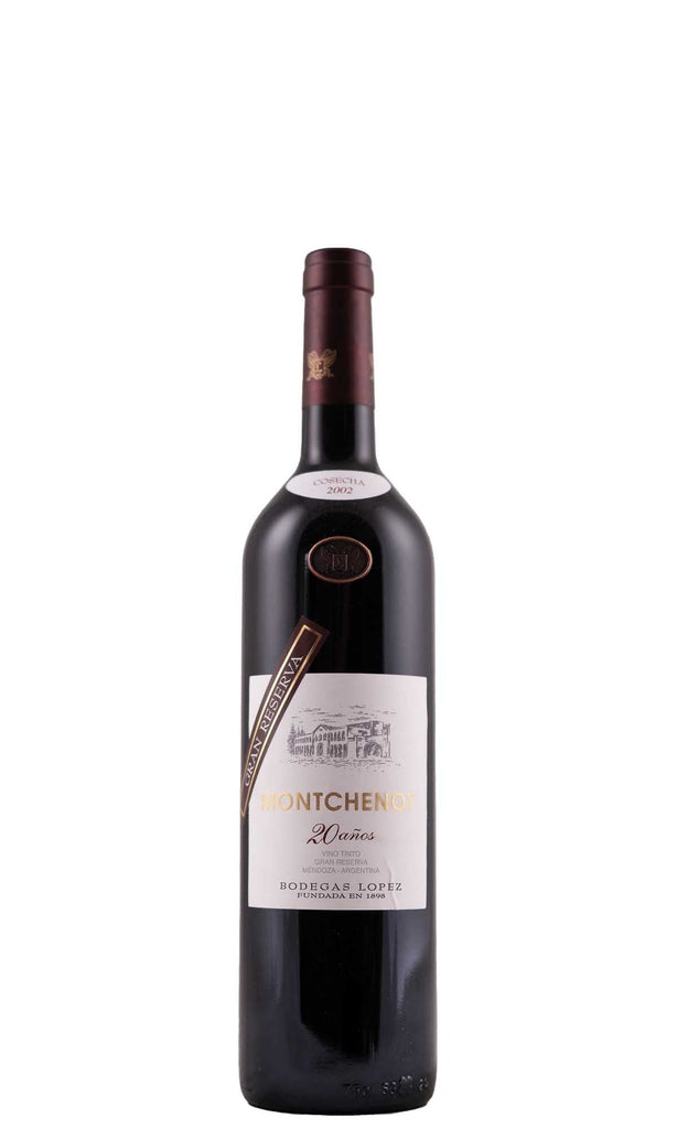 Bottle of Bodegas Lopez, Montchenot 20 Anos Vino Tinto Gran Reserva, 2002 - Red Wine - Flatiron Wines & Spirits - New York