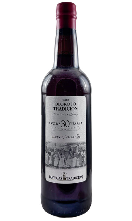 Bottle of Bodegas Tradicion, Oloroso Sherry VORS 30 Years, NV - Fortified Wine - Flatiron Wines & Spirits - New York