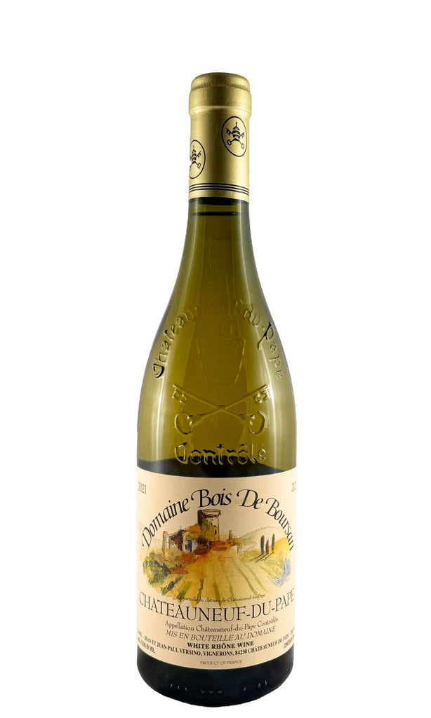 Bottle of Bois de Boursan, Chateauneuf-du-Pape Blanc, 2021 - White Wine - Flatiron Wines & Spirits - New York