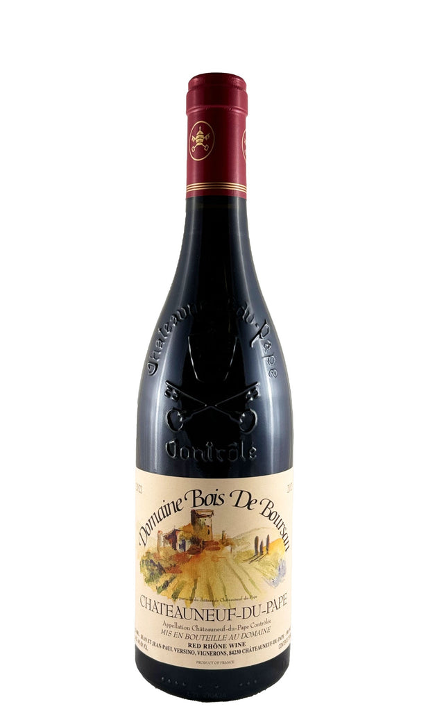 Bottle of Bois de Boursan, Chateauneuf-du-Pape Rouge "Tradition", 2021 - Red Wine - Flatiron Wines & Spirits - New York