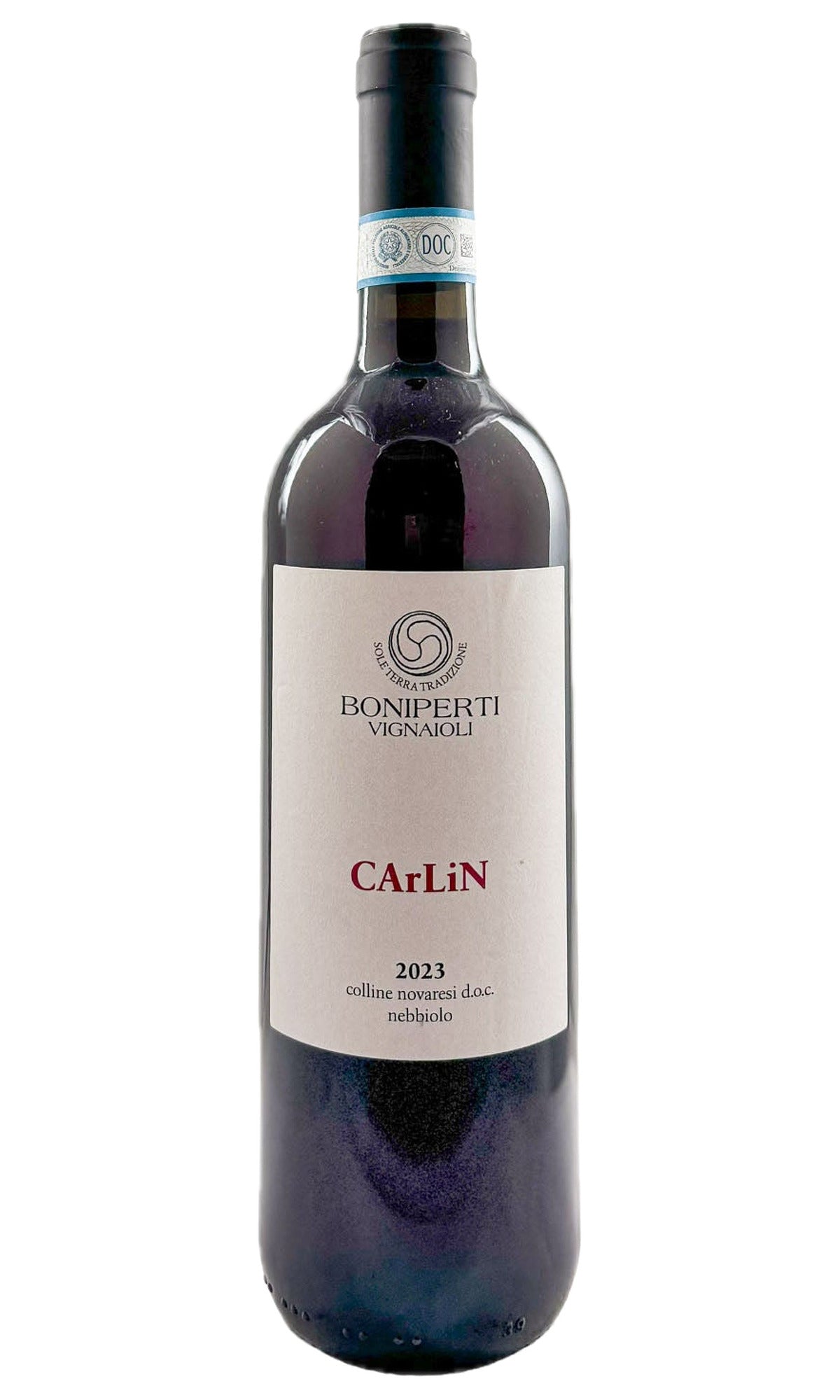Bottle of Boniperti, Nebbiolo Colline Novaresi Carlin, 2023 - Red Wine - Flatiron Wines & Spirits - New York
