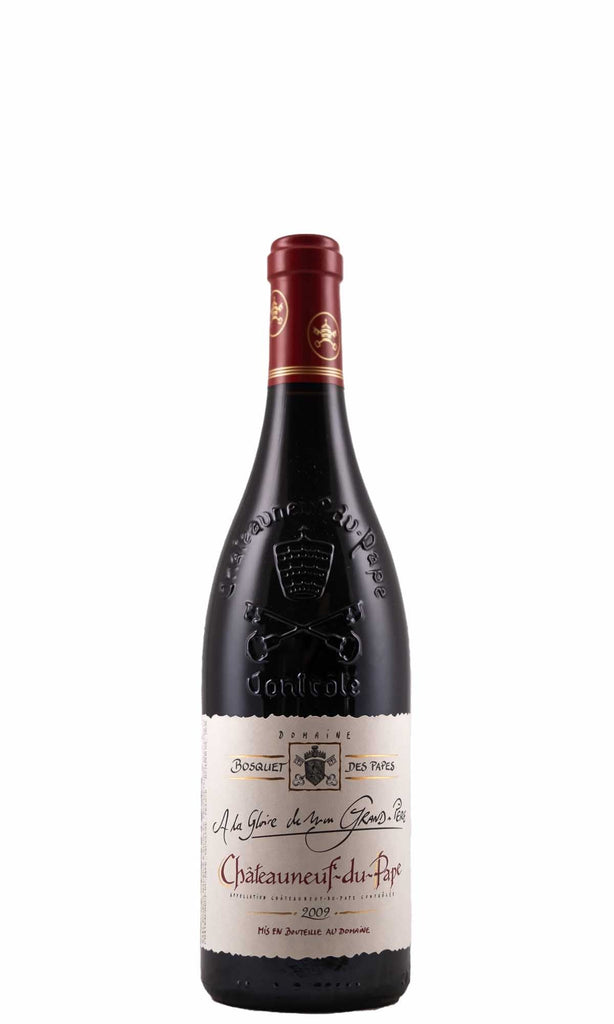Bottle of Bosquet des Papes, Chateauneuf-du-Pape Rouge "Grand Pere", 2009 - Red Wine - Flatiron Wines & Spirits - New York