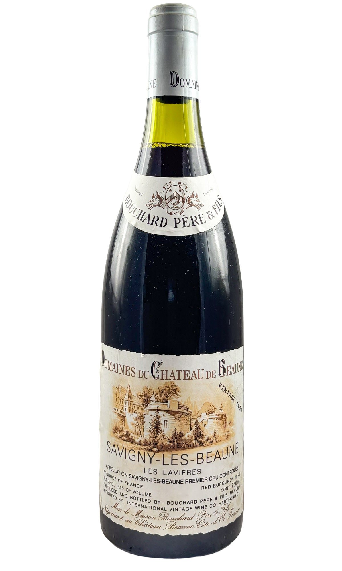 Bottle of Bouchard Pere et Fils, Savigny Les Beaune 1er Cru Les Lavieres, 1990 - Red Wine - Flatiron Wines & Spirits - New York