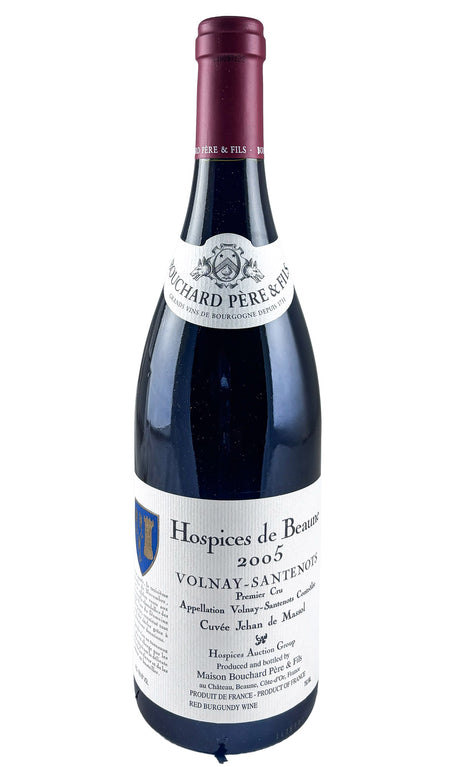 Bottle of Bouchard Pere et Fils, Volnay 1er Cru Les Santenots Hospieces de BeauneCuvee Jean de Massol, 2005 - Red Wine - Flatiron Wines & Spirits - New York