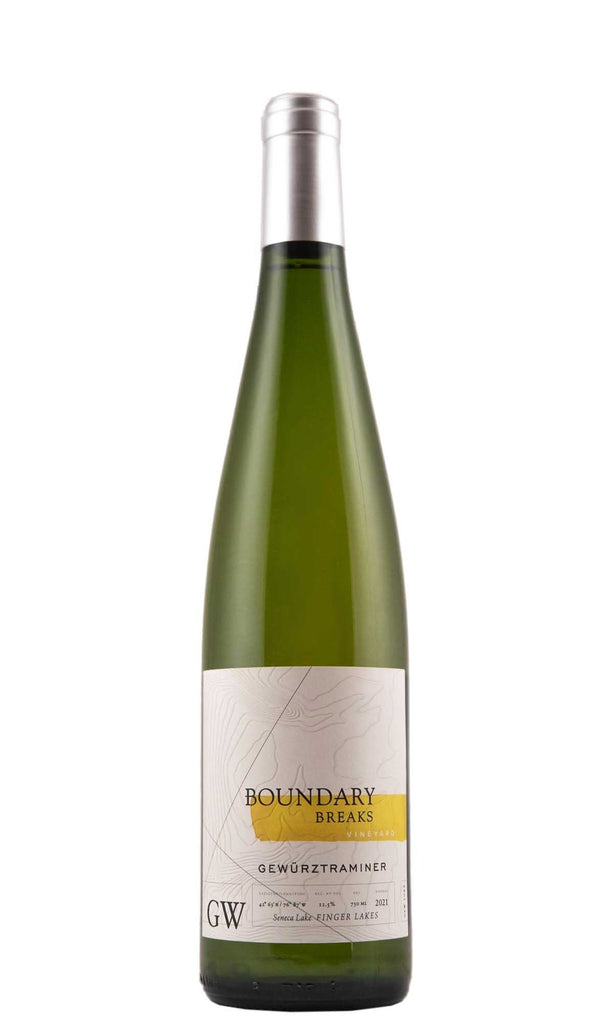 Bottle of Boundary Breaks, Gewurztraminer, 2021 - White Wine - Flatiron Wines & Spirits - New York