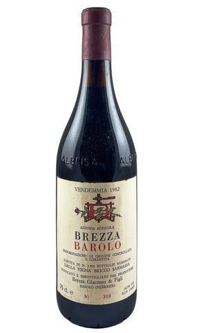 Bottle of Brezza, Barolo Bricco Sarmassa, 1982 - Red Wine - Flatiron Wines & Spirits - New York