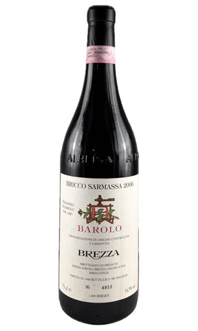 Bottle of Brezza, Barolo Bricco Sarmassa, 2006 - Red Wine - Flatiron Wines & Spirits - New York