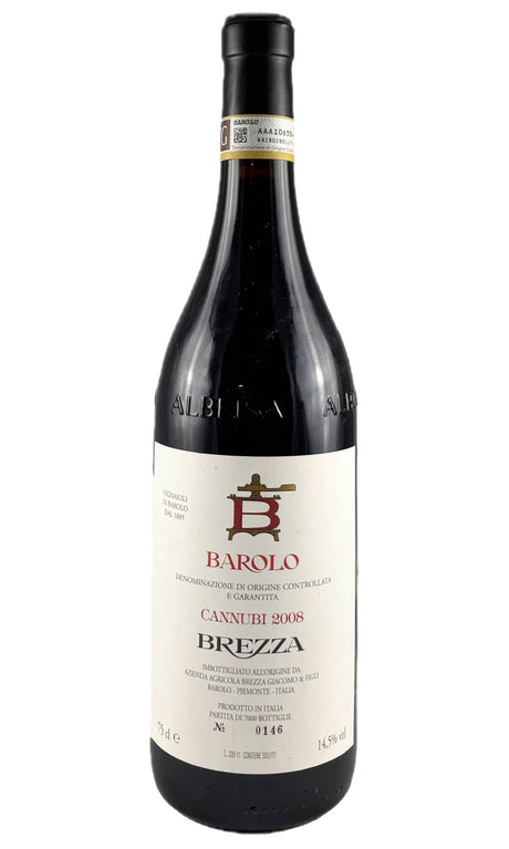 Bottle of Brezza, Barolo Cannubi, 2008 - Red Wine - Flatiron Wines & Spirits - New York