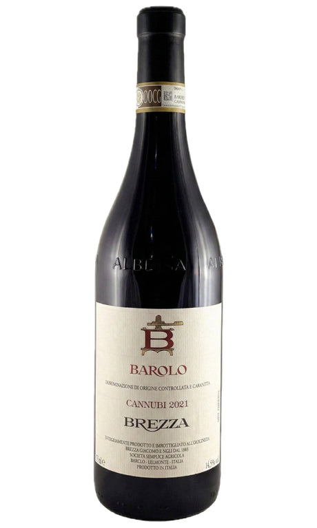 Bottle of Brezza, Barolo Cannubi, 2021 - Red Wine - Flatiron Wines & Spirits - New York