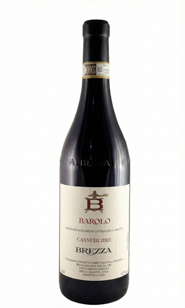 Bottle of Brezza, Barolo Cannubi, 2021 - Red Wine - Flatiron Wines & Spirits - New York