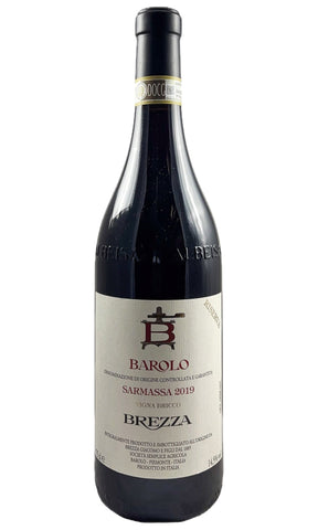 Bottle of Brezza, Barolo Riserva Sarmassa Vigna Bricco, 2019 - Red Wine - Flatiron Wines & Spirits - New York
